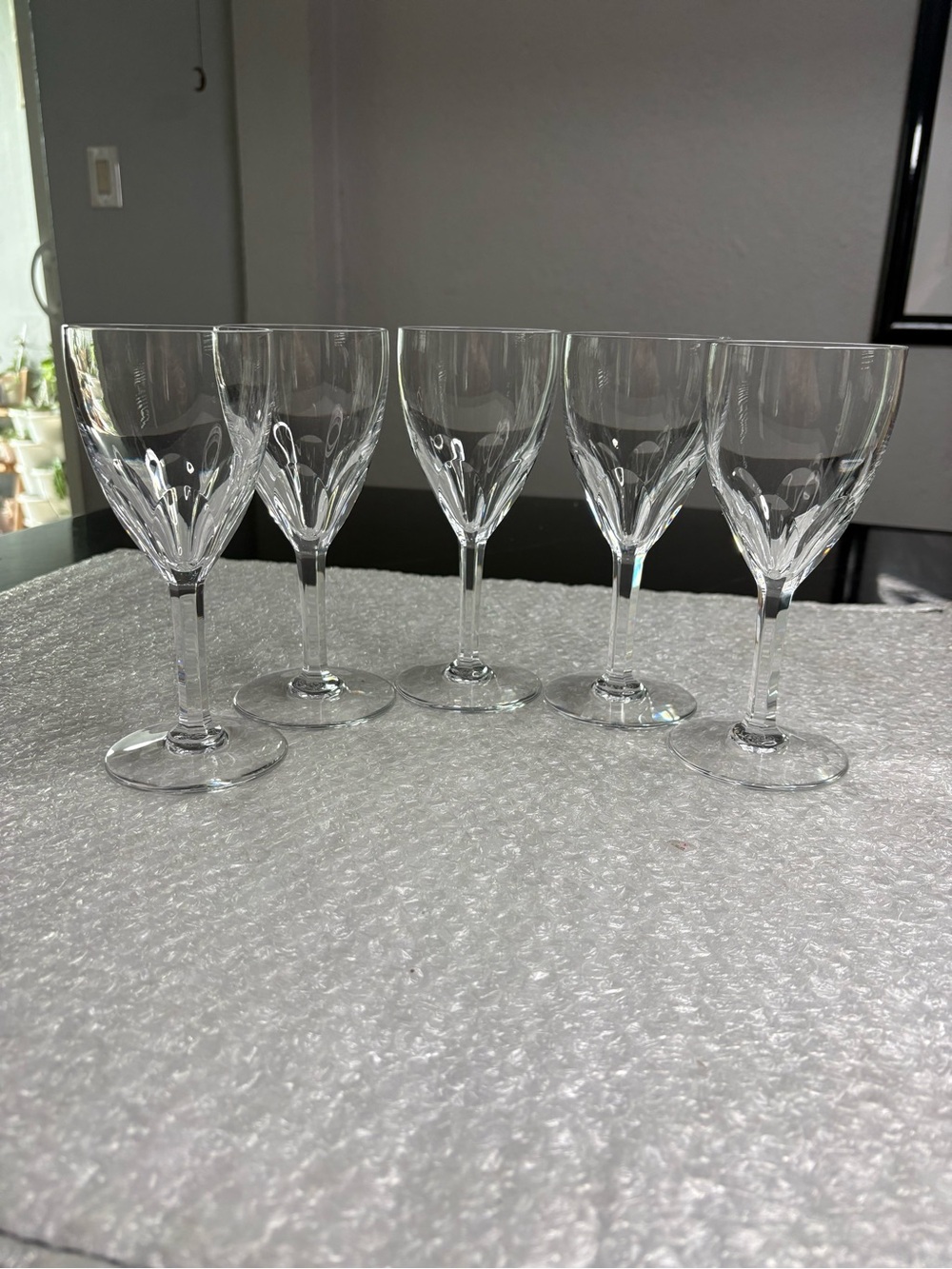 Baccarat Genova (Cut) Claret Wine Glasses